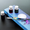 CrystalDip™ - Set de crayons et couleurs de calligraphie en cristal fait main